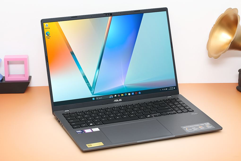 Laptop Asus Vivobook S16 S3607CA - SH082WS (Ultra 5 225H, 16GB, 512GB, Full HD OLED, OfficeH24+365, Win11) Màu Xám