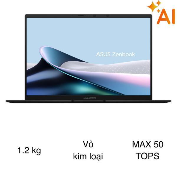 Laptop Asus Zenbook 14 UM3406KA - PP590WS (R7 AI 350, 32GB, 1TB, 3K OLED, 120Hz, OfficeH24 365, Win11)