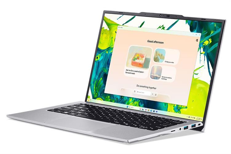 Laptop Acer Aspire Lite 14 AL14 52P 309T - NX.D7ESV.001 (i3 1305U, 8GB, 512GB, Full HD+, Win11) Màu Bạc