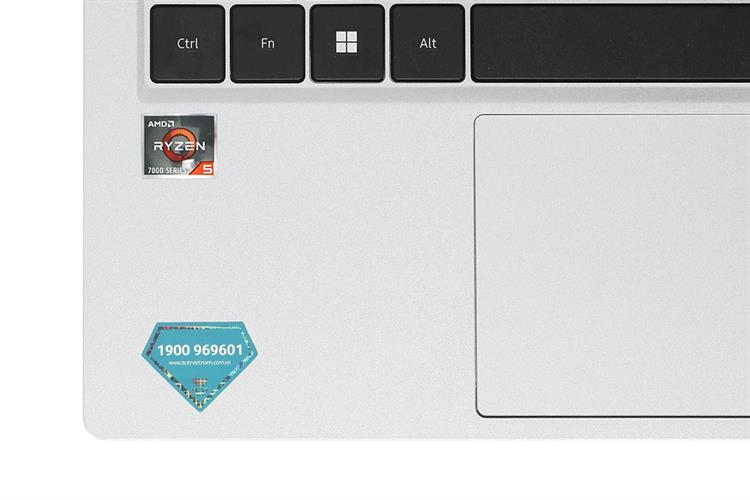 Laptop Acer Aspire Lite 15 AL15 42P R50R - NX.D34SV.004 (R5 7430U, 16GB, 512GB, Full HD, Win11) Màu Bạc