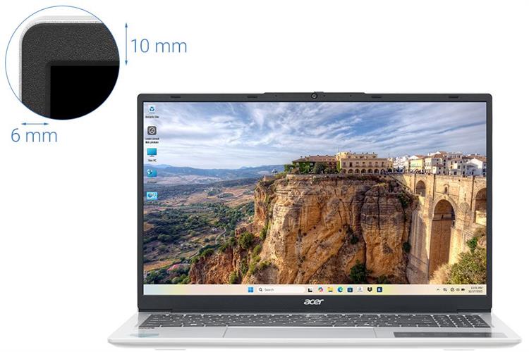 Laptop Acer Aspire Lite 15 AL15 42P R50R - NX.D34SV.004 (R5 7430U, 16GB, 512GB, Full HD, Win11) Màu Bạc