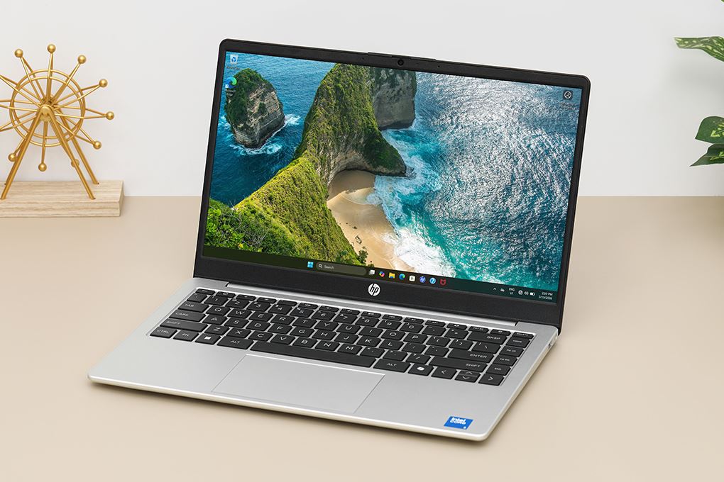 Laptop HP 240R G10 - C3RU6AT (Core 3 100U, 8GB, 512GB, Full HD, Win11) Màu Bạc