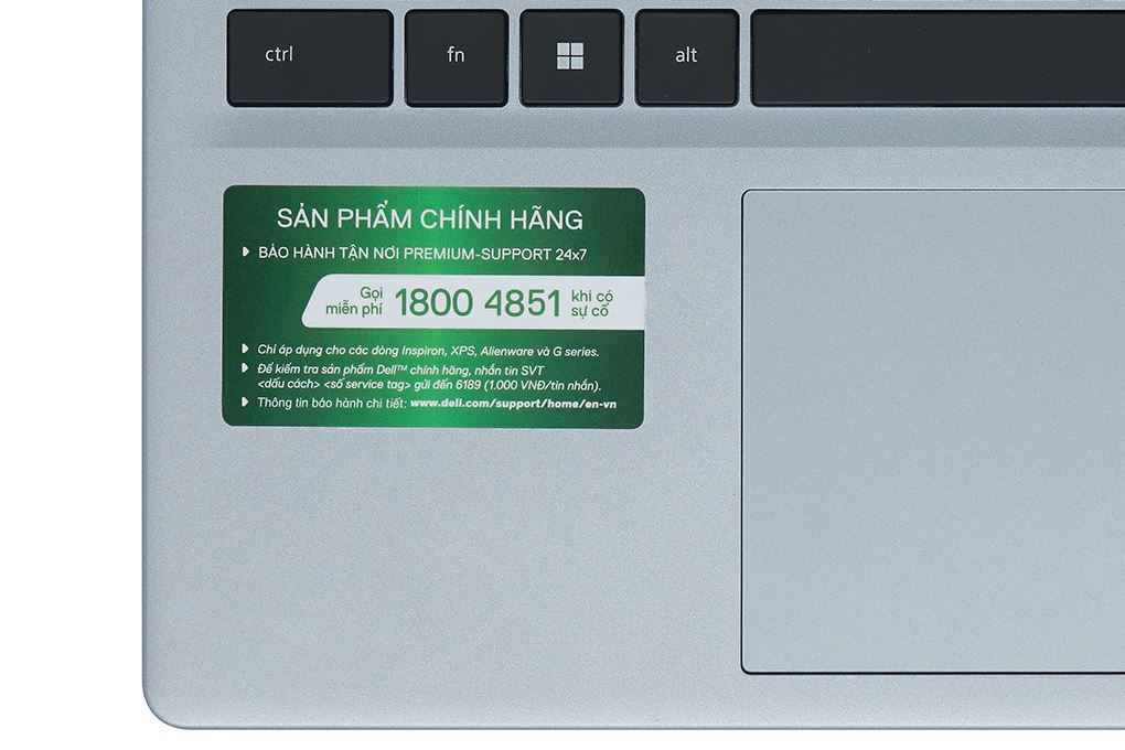 Laptop Dell Inspiron 14 5440 - 71059084 (Core 7 150U, 16GB, 1TB, MX570A 2GB, 2.2K, OfficeH24+365B, Win11) Màu Xanh Dương