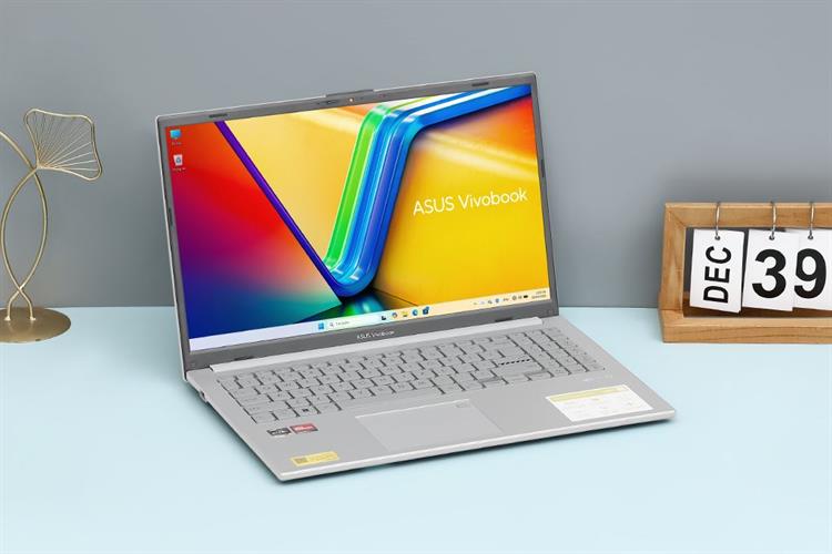 Laptop Asus Vivobook Go E1504FA - BQ1160W (R5 7520U, 16GB, 512GB, Full HD, Win11) Màu Bạc