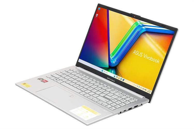 Laptop Asus Vivobook Go E1504FA - BQ1160W (R5 7520U, 16GB, 512GB, Full HD, Win11) Màu Bạc