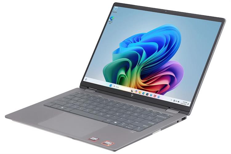 Laptop HP OmniBook X Flip 14 fk0092AU - BZ7P5PA (R5 AI 340, 16GB, 512GB, WUXGA, Cảm ứng, OfficeH24, Win11) Màu Bạc