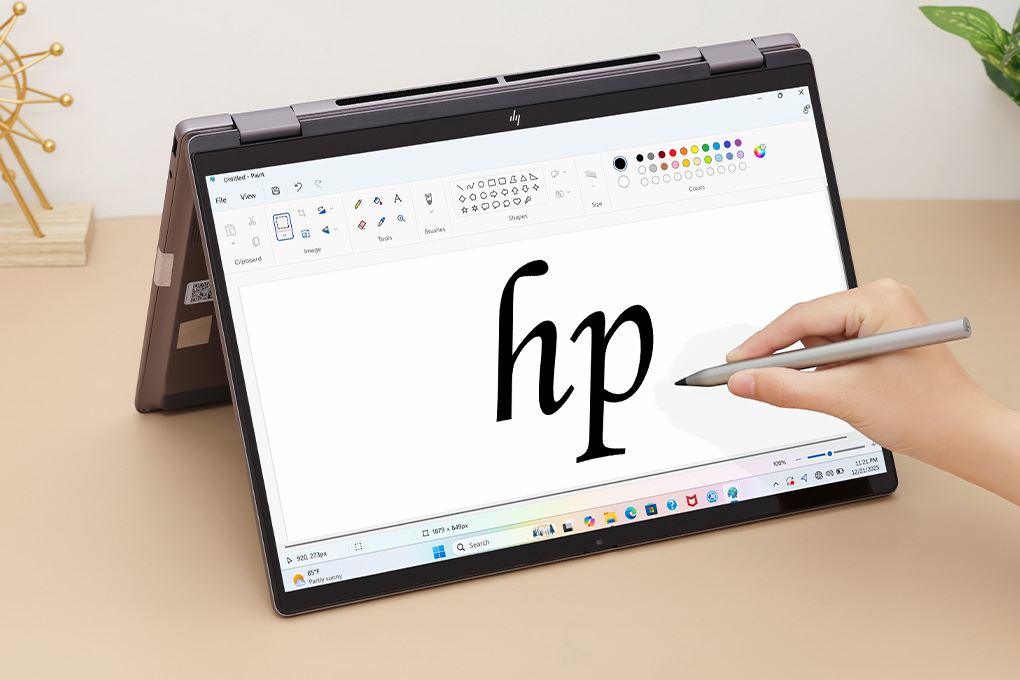 Laptop HP OmniBook X Flip 14 fk0092AU - BZ7P5PA (R5 AI 340, 16GB, 512GB, WUXGA, Cảm ứng, OfficeH24, Win11) Màu Bạc