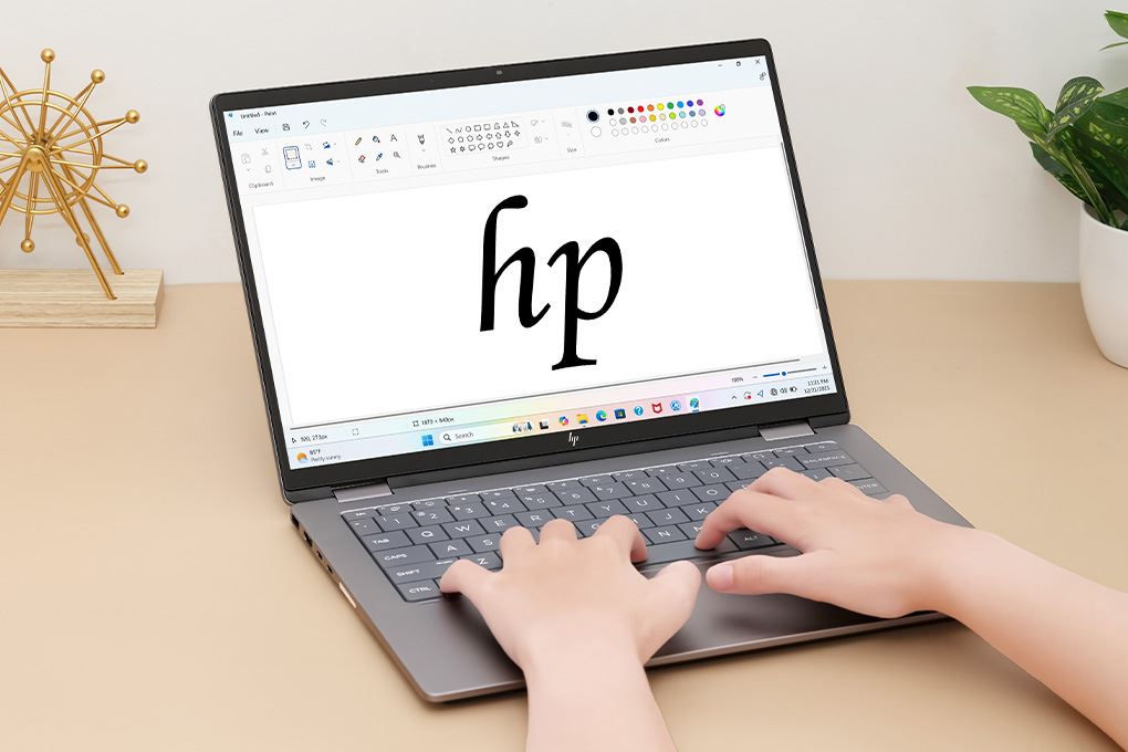 Laptop HP OmniBook X Flip 14 fk0092AU - BZ7P5PA (R5 AI 340, 16GB, 512GB, WUXGA, Cảm ứng, OfficeH24, Win11) Màu Bạc