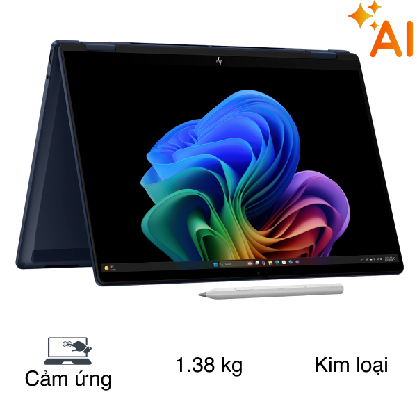 HP OmniBook X Flip 14 fm0076TU Ultra 7 258V (BZ7P6PA)