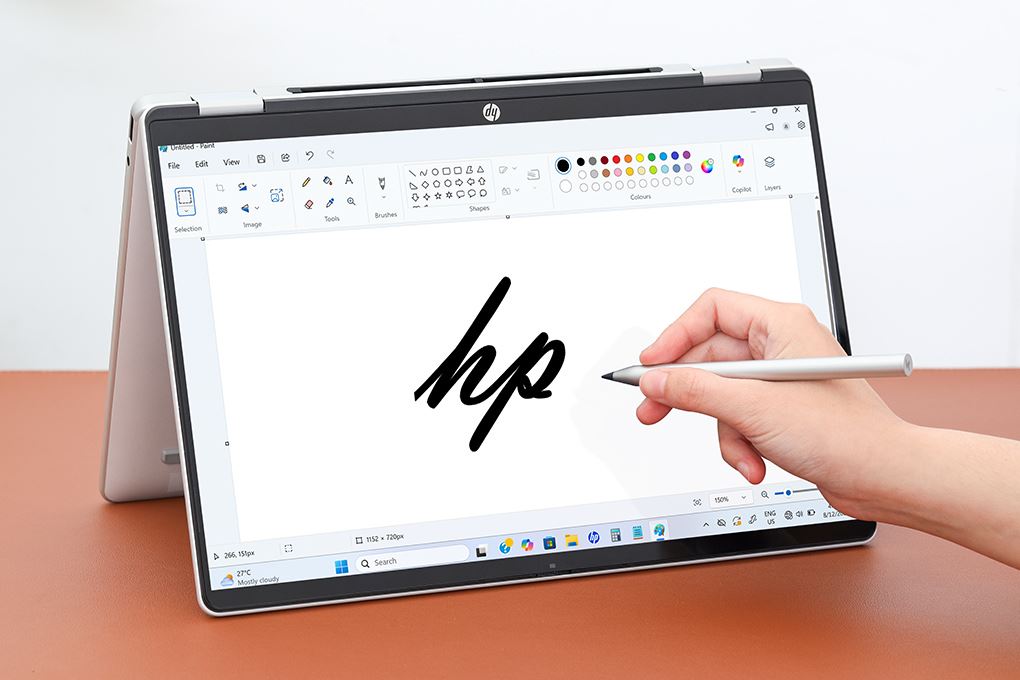 Laptop HP OmniBook 5 Flip 14 fp0057TU - BZ7Q6PA (Core 5 120U, 16GB, 512GB, WUXGA, Cảm ứng, OfficeH24, Win11) Màu Bạc