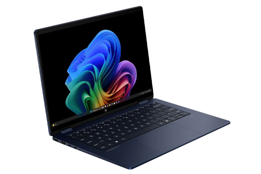 Laptop HP OmniBook X Flip 14 fm0088TU - BZ7Q2PA (Ultra 5 226V, 16GB, 512GB, WUXGA, Cảm ứng, OfficeH24+365B, Win11) Màu Xanh