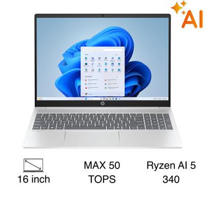 Laptop HP OmniBook 5 16 ag1069AU - BZ7T1PA (R5 AI 340, 16GB, 512GB, WUXGA, OfficeH24+365B, Win11)