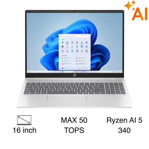 HP OmniBook 5 16 ag1069AU R5 AI 340 (BZ7T1PA)