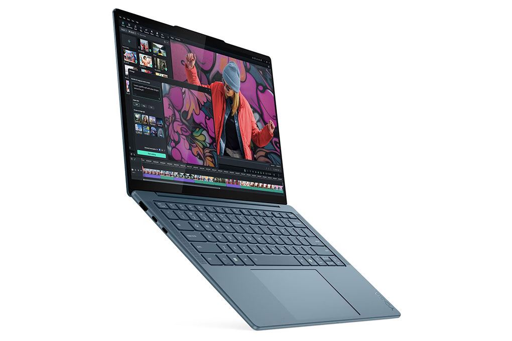 Laptop Lenovo Yoga Slim 7 OLED 14AKP10 - 83JY006PVN (R7 AI 350, 32GB, 1TB, 2.8K OLED 120Hz, OfficeH24+365, Win11) Màu Xanh Dương