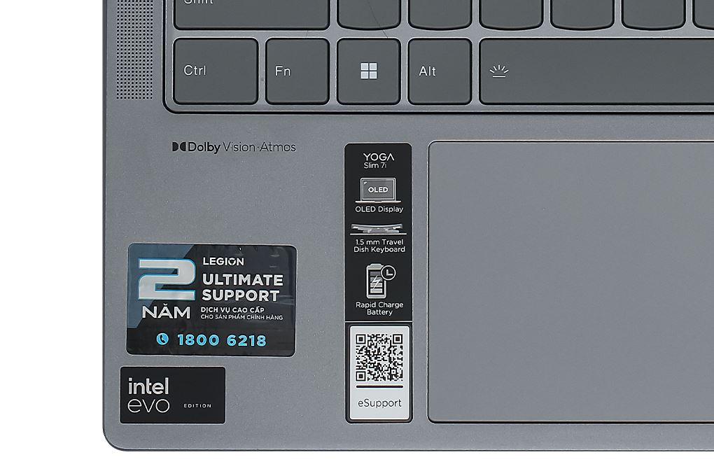Laptop Lenovo Yoga Slim 7 OLED 14IMH9 - 83CV00D8VN (Ultra 5 125H, 16GB, 1TB, WUXGA OLED, OfficeH24+365, Win11) - 10