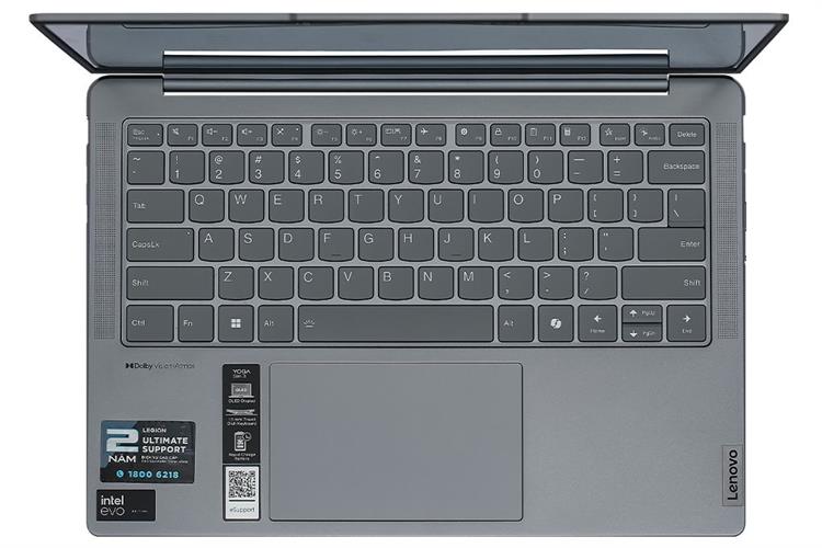 Laptop Lenovo Yoga Slim 7 OLED 14IMH9 - 83CV00DKVN (Ultra 7 155H, 32GB, 1TB, WUXGA OLED, OfficeH24+365, Win11) Màu Xám
