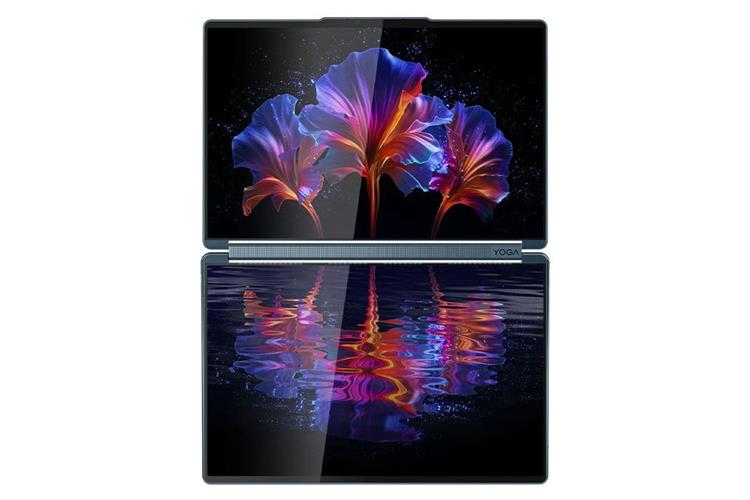 Laptop Lenovo Yoga Book 9 2in1 14IAH10 - 83KJ002UVN (Ultra 9 285H, 32GB, 1TB, 2.8K OLED 120Hz, Cảm ứng, OfficeH24+365, Win11) Màu Xanh Dương