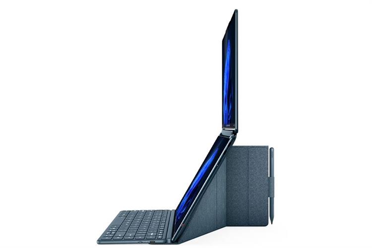 Laptop Lenovo Yoga Book 9 2in1 14IAH10 - 83KJ002UVN (Ultra 9 285H, 32GB, 1TB, 2.8K OLED 120Hz, Cảm ứng, OfficeH24+365, Win11) Màu Xanh Dương