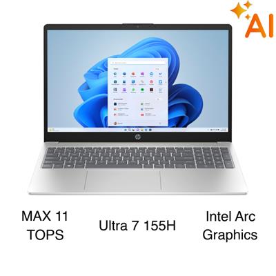 Laptop HP 15 fd1288TU - C2CV7PA (Ultra 7 155H, 16GB, 512GB, Full HD, Win11)