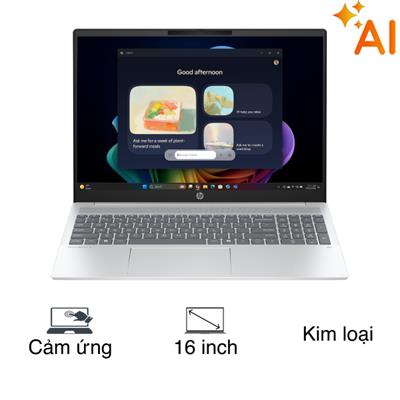 Laptop HP OmniBook 5 16 ag1066AU - BZ7S9PA (R7 Al 350, 16GB, 512GB, WUXGA, Cảm ứng, OfficeH24+365B, Win11)