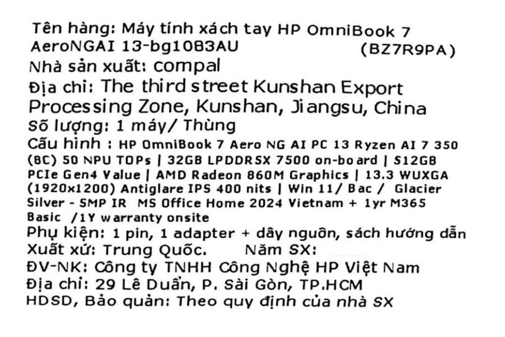 Laptop LG Grambook 15U50T - 15U50T-G.AV56A5 (i5 1334U, 16GB, 512GB, Full HD, Win11) Màu Bạc