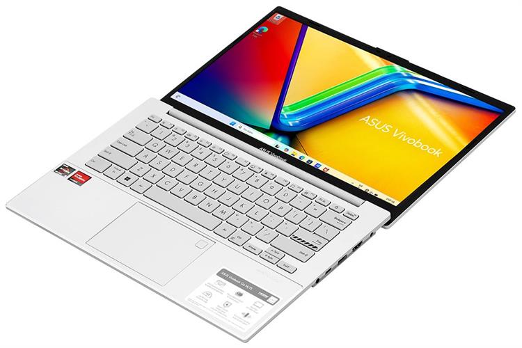 Laptop Asus Vivobook Go E1404FA - EB482W (R5 7520U, 16GB, 512GB, Full HD, Win11) Màu Bạc