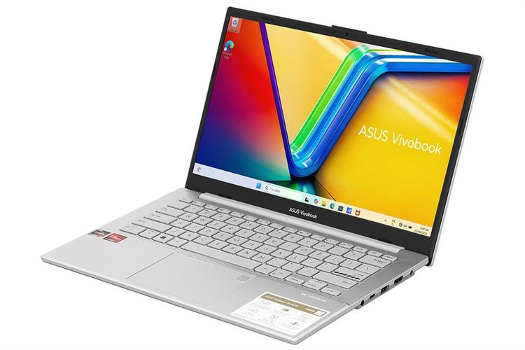 Laptop Asus Vivobook Go E1404FA - EB482W (R5 7520U, 16GB, 512GB, Full HD, Win11) Màu Bạc