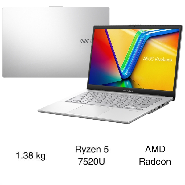 Asus Vivobook Go E1404FA R5 7520U (EB482W)