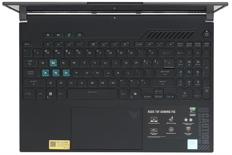 Laptop Asus TUF Gaming F16 FX607VJB - RL151W (Core 5 210H, 16GB, 512GB, RTX 3050 6GB, Full HD+, 144Hz, Win11) Màu Xám
