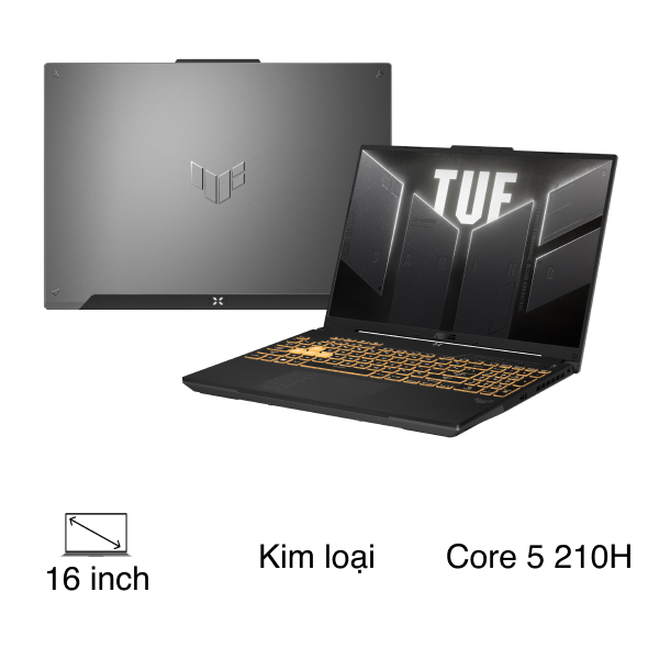 Asus TUF Gaming F16 FX607VJB Core 5 210H (RL151W)