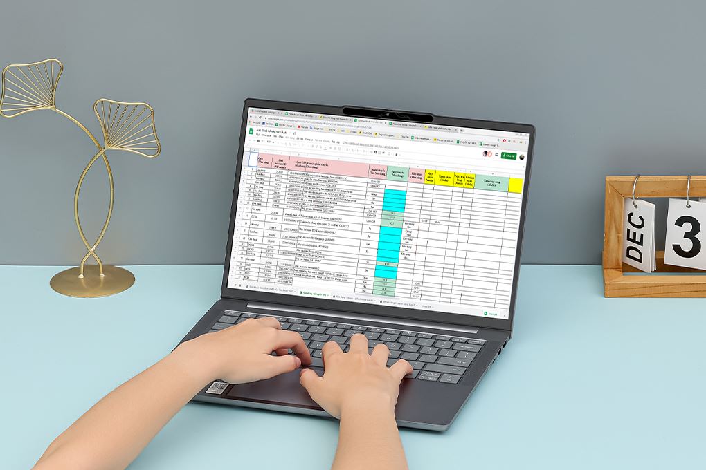 Laptop Lenovo Ideapad Slim 5 OLED 14AKP10 - 83HX00B2VN (R5 330, 16GB, 1TB, WUXGA, Win11) Màu Xám