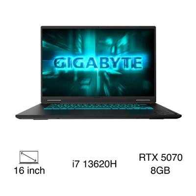 Laptop GIGABYTE Gaming A16 GA6H - CWHI3VNC94SH (i7 13620H, 16GB, 1TB, RTX 5070 8GB, WQXGA 165Hz, Win11)