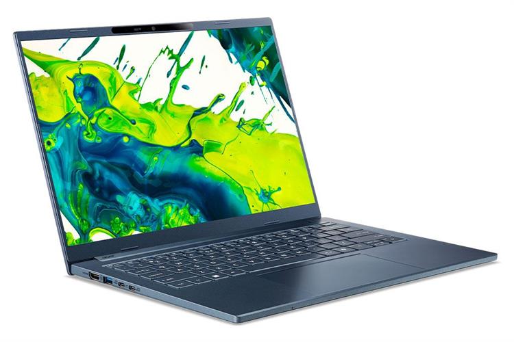 Laptop Acer Aspire 14 AI A14 11M X8FP - NX.JP3SV.001 (X1 26100, 16GB, 512GB, Full HD+ 120Hz, Win11) Màu Xanh