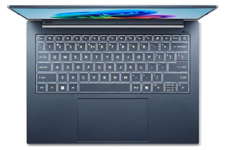 Laptop Acer Aspire 14 AI A14 11M X8FP - NX.JP3SV.001 (X1 26100, 16GB, 512GB, Full HD+ 120Hz, Win11) Màu Xanh