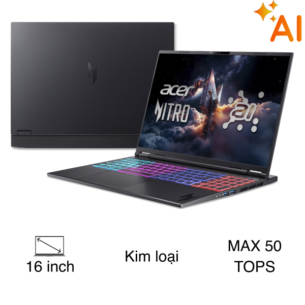 Acer Gaming Nitro 16 AI ProPanel AN16S 61 R5F4 R7 AI 350 (NH.QXFSV.001)