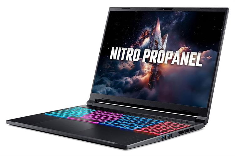 Laptop Acer Gaming Nitro ProPanel ANV16S 41 R337 - NH.QZZSV.002 (R7 260, 16GB, 1TB, RTX 5050 8GB, FHD+ 180Hz, Win11) Màu Đen