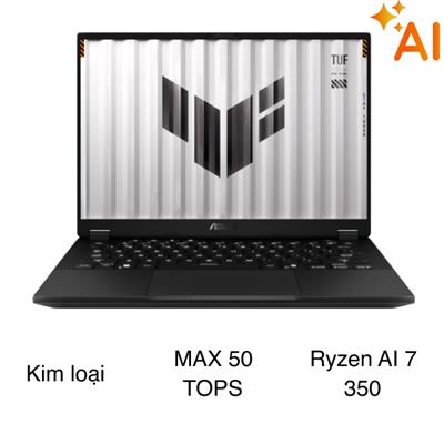 Laptop Asus TUF Gaming A14 FA401KM - RG010WS (R7 AI 350, 32GB, 1TB, RTX 5060 8GB, WQXGA 165Hz, OfficeH24+365B, Win11)