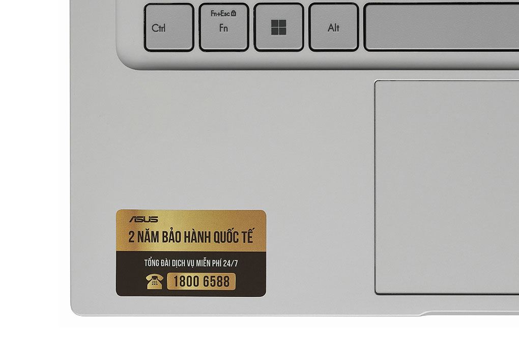 Laptop Asus Vivobook 14 X1404VA - EB260W (Core 5 120U, 16GB, 512GB, Full HD, Win11) Màu Bạc
