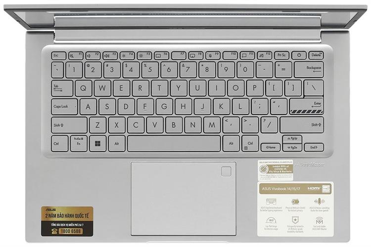 Laptop Asus Vivobook 14 X1404VA - EB260W (Core 5 120U, 16GB, 512GB, Full HD, Win11) Màu Bạc