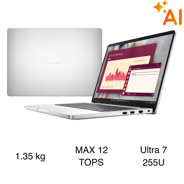 Dell Pro 14 PC14250 Ultra 7 255U (PC14250-255U-32512WH)