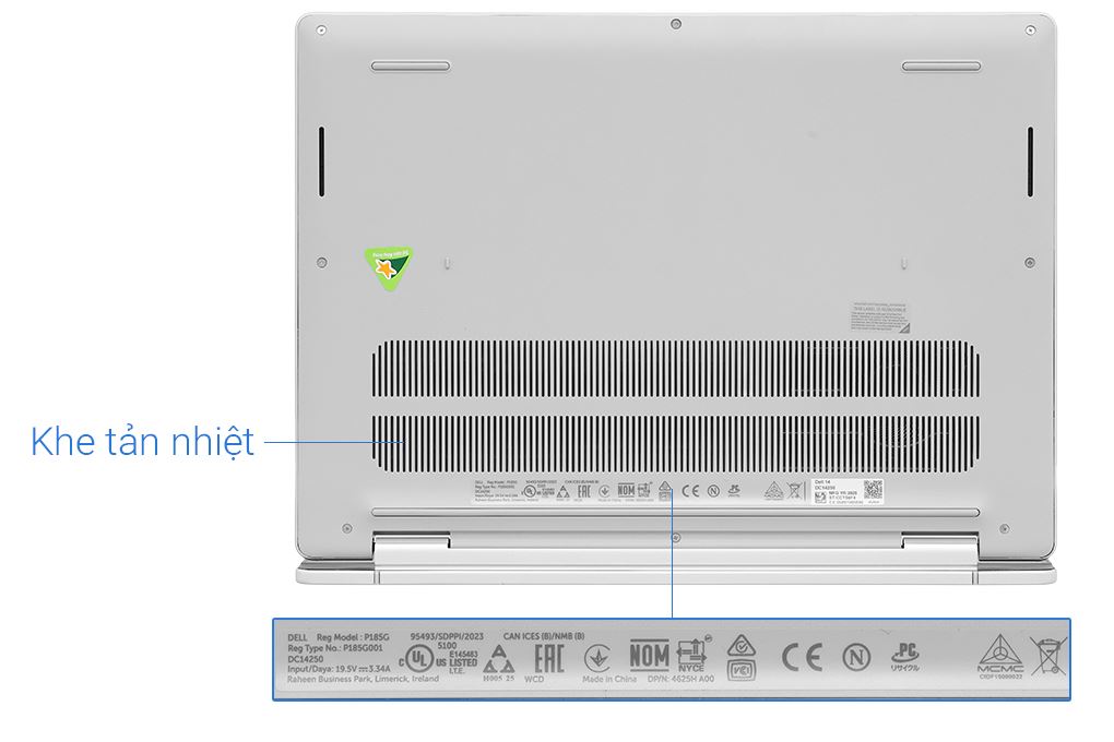 Laptop Dell 14 DC14250 - DC4C5386W (Core 5 120U, 16GB, 512GB, Full HD+, OfficeH24+365, Win11) Màu Bạc