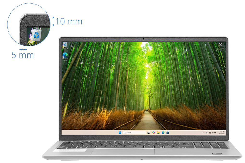 Laptop Dell 15 DC15250 - 71084746 (i5 1334U, 16GB, 512GB, Full HD 120Hz, OfficeHS24+365, Win11) Màu Bạc