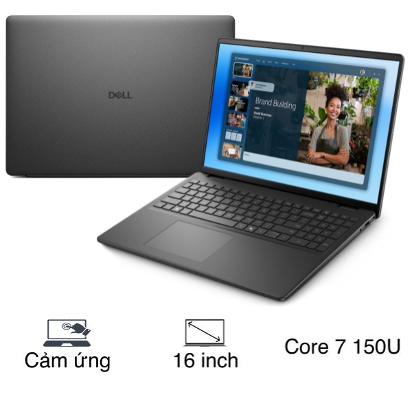 Dell 16 DC16250 Core 7 150U (C7U161W11BLU)