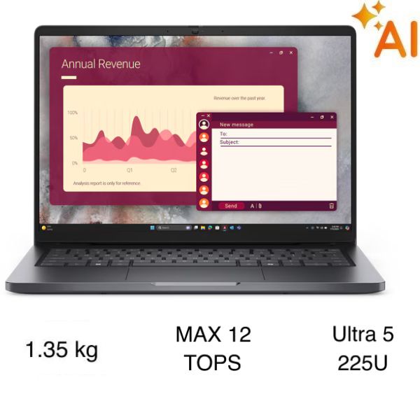 Dell Pro 14 PC14250 Ultra 5 225U (PC14250-225U-16512WH)