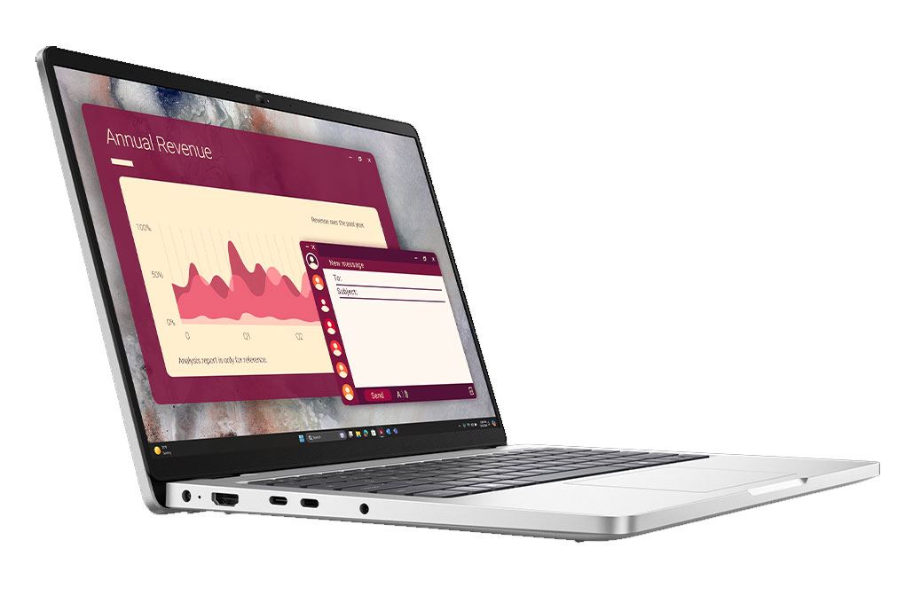 Laptop Dell Pro 14 PC14250 - 235U-16512W (Ultra 5 235U, 16GB, 512GB, Full HD+, KYHD, Win11Pro)