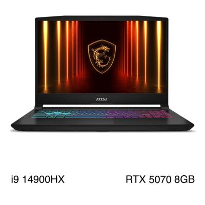 Laptop MSI Gaming Katana 15 HX B14WGK - 022VN (i9 14900HX, 32GB, 1TB, RTX 5070 8GB, QHD 165Hz, Win11)