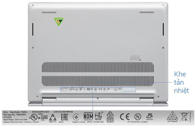 Laptop Dell 14 DC14255 - DC4AI5278W1 (R5 AI 330, 16GB, 512GB, Full HD+, KYHD, OfficeH24+365, Win11) Màu Bạc