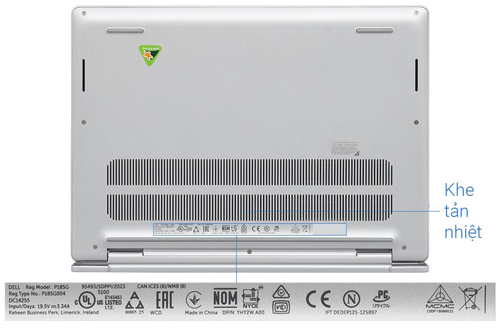 Laptop Dell 14 DC14255 - DC4AI5278W1 (R5 AI 330, 16GB, 512GB, Full HD+, KYHD, OfficeH24+365, Win11) - 12