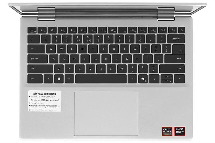 Laptop Dell 14 DC14255 - DC4AI5278W1 (R5 AI 330, 16GB, 512GB, Full HD+, KYHD, OfficeH24+365, Win11) Màu Bạc