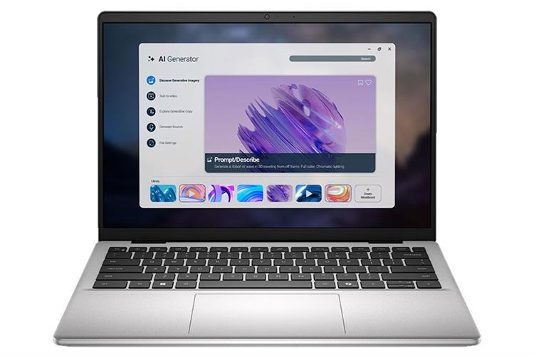 Laptop Dell 14 DC14255 - 71083617 (R7 AI 350, 16GB, 1TB, Full HD+, OfficeH24+365, Win11) Màu Bạc